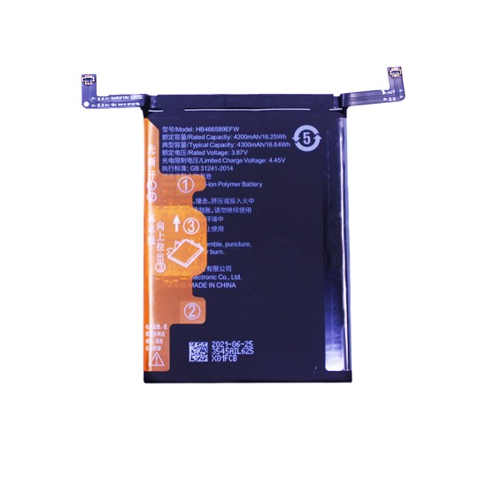 Batería HB466589EFW para Huawei Honor 50 Lite/Nova 8i 4300mAh Batería HB466589EFW para Huawei Honor 50 Lite/Nova 8i 4300mAh